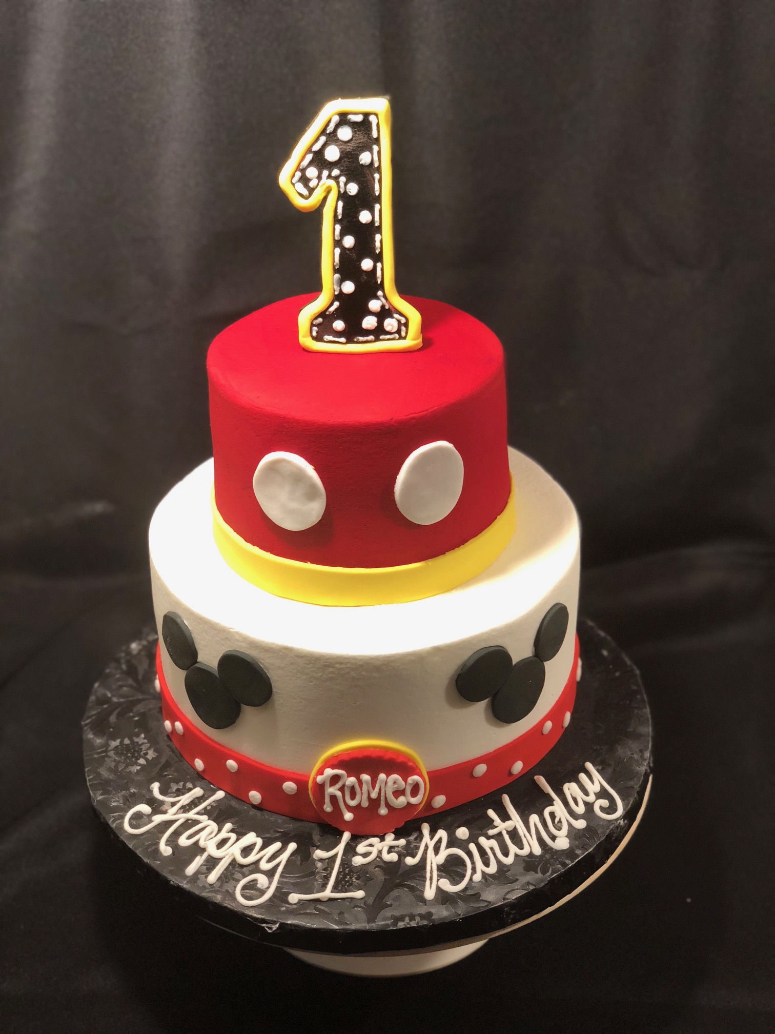 Mickey Themed 2 tier