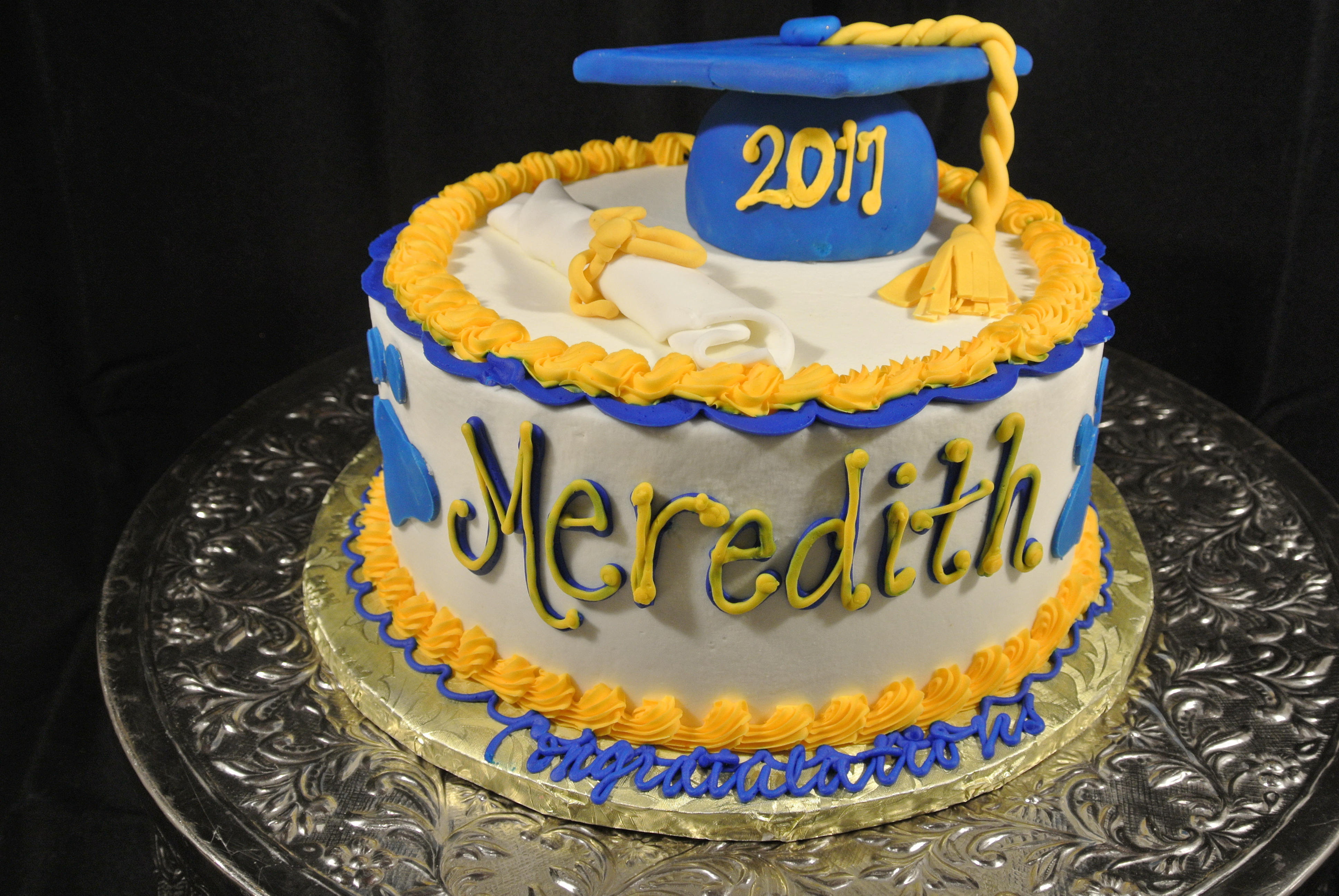 Grad Blue& Gold