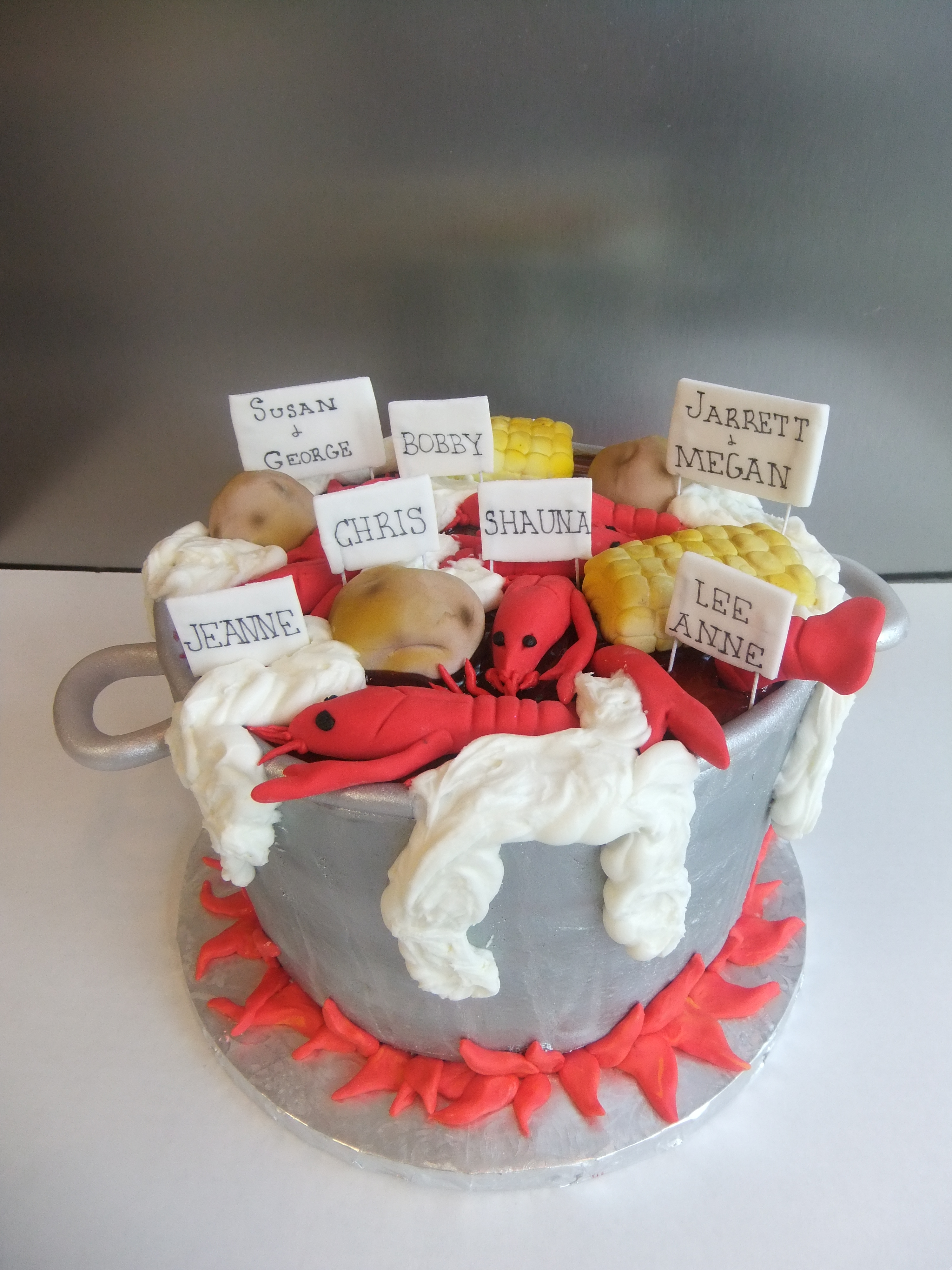 Crawfish cake