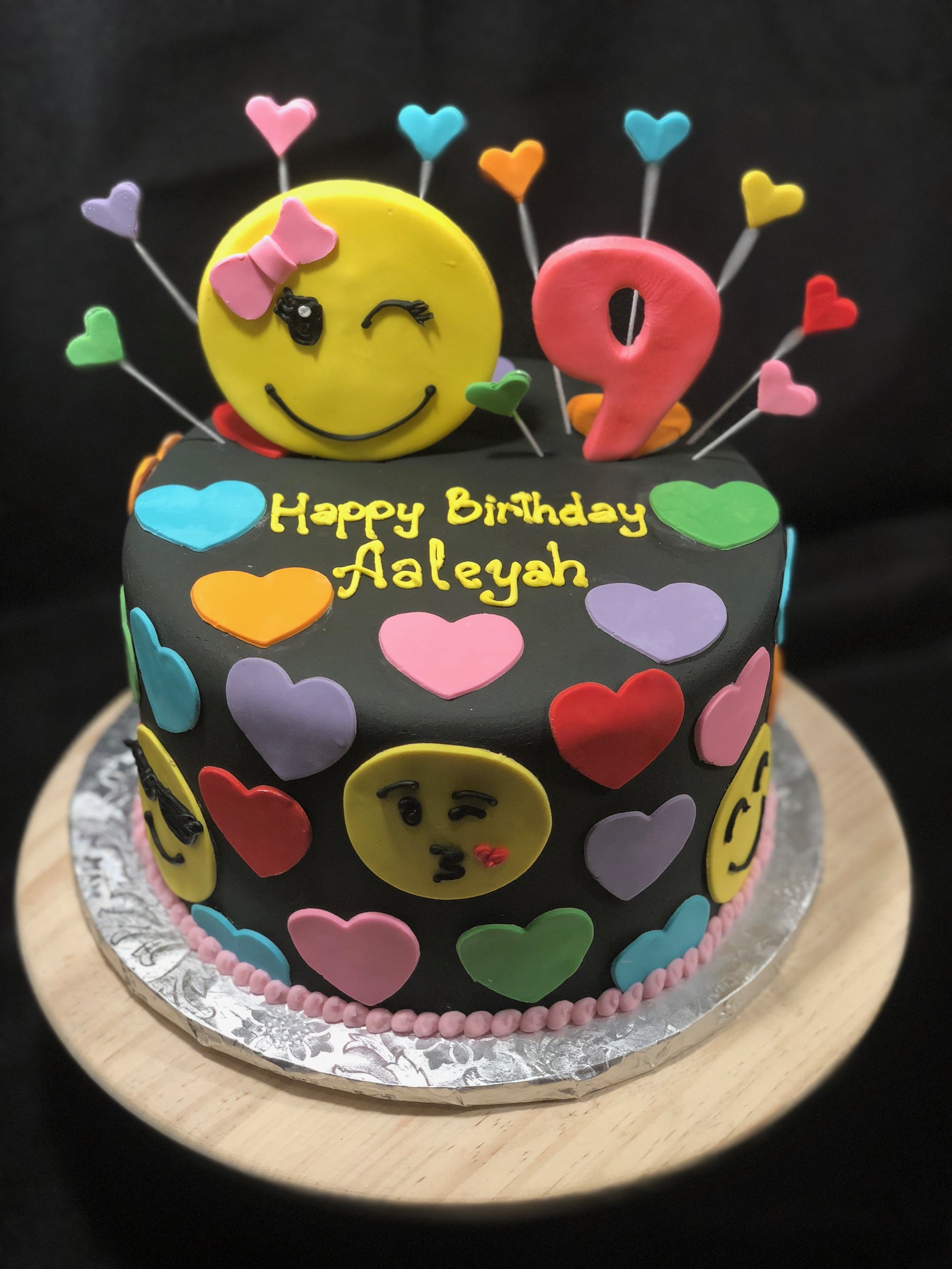 Emoji with hearts