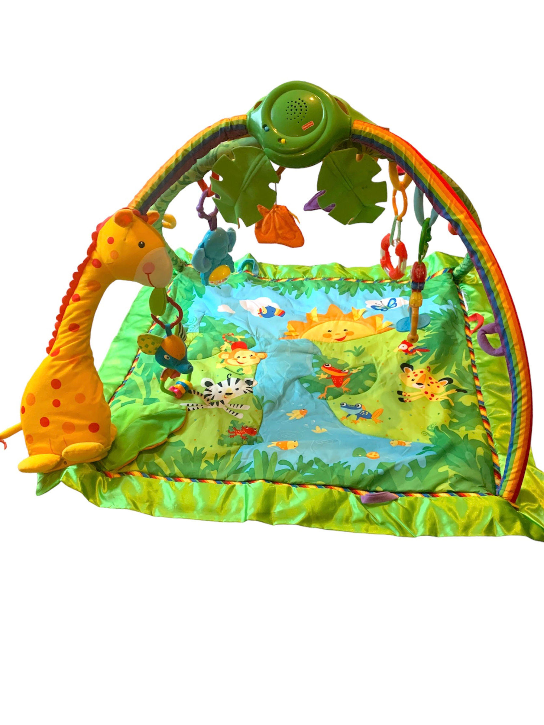 Fisher price rainforest lights and sounds play mat