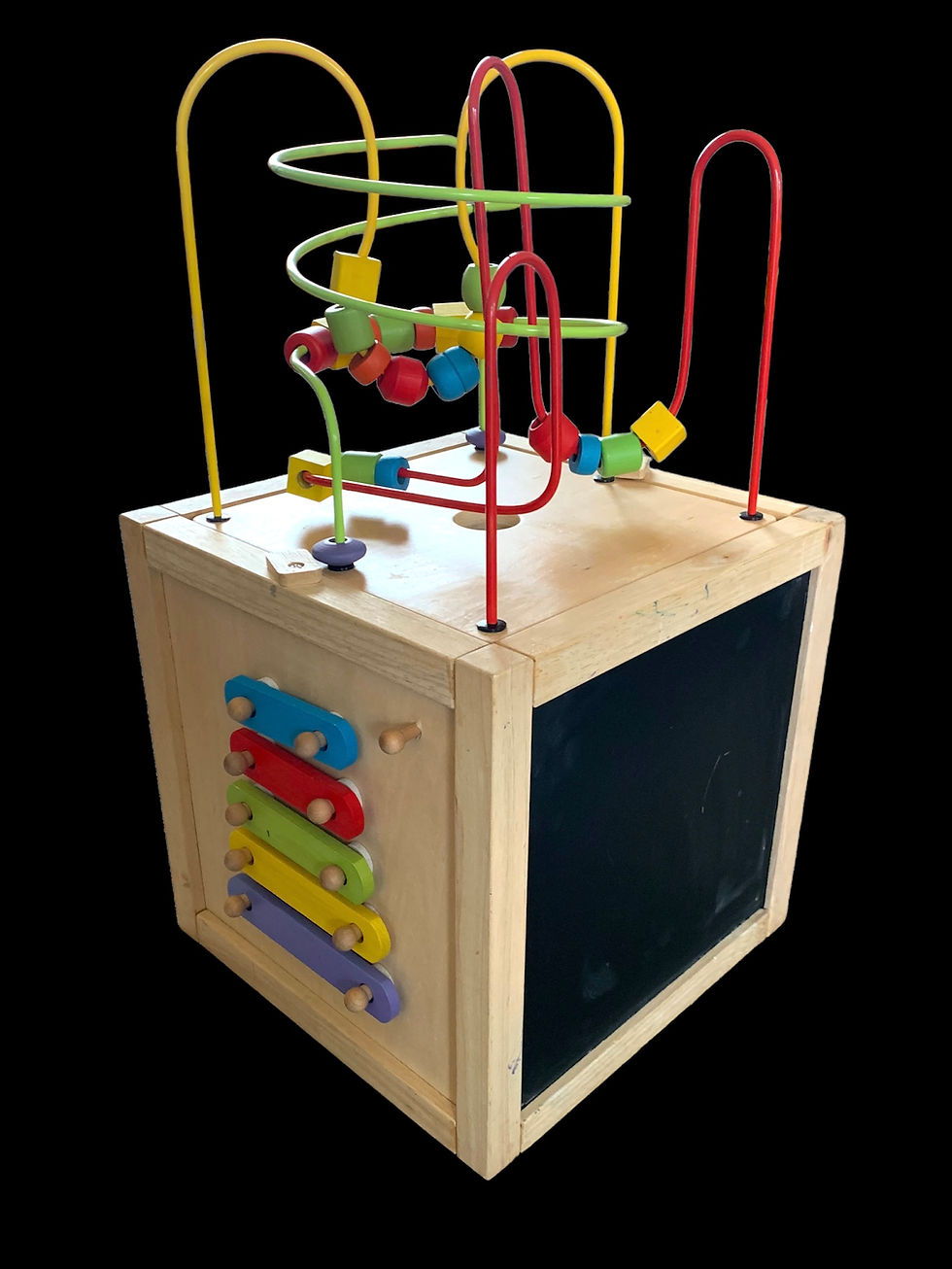 Thumbnail: Wooden Activity Cube