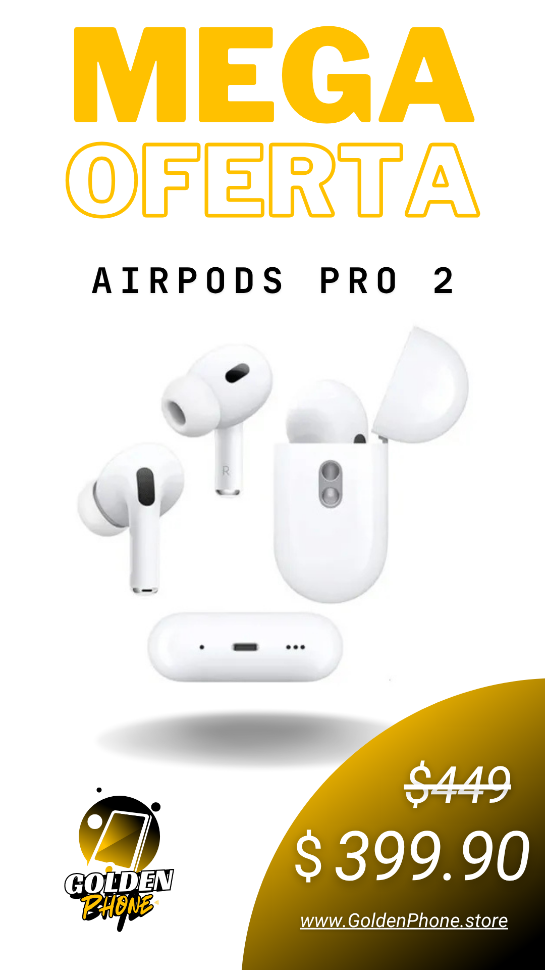 AirPods Pro (2da Generación) con Estuche de Carga
