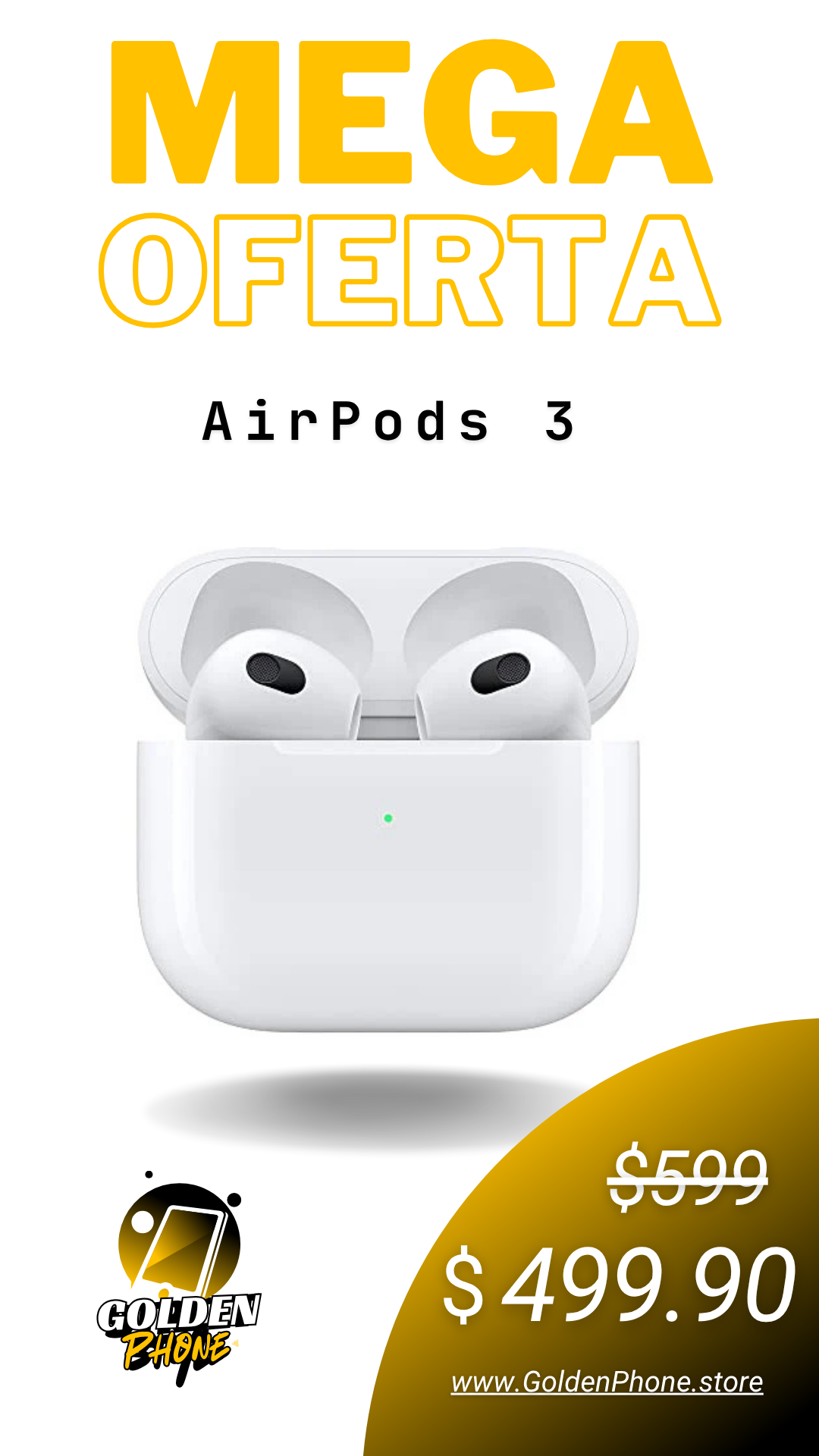 AirPods 3 (3ª generación) con Estuche de Carga