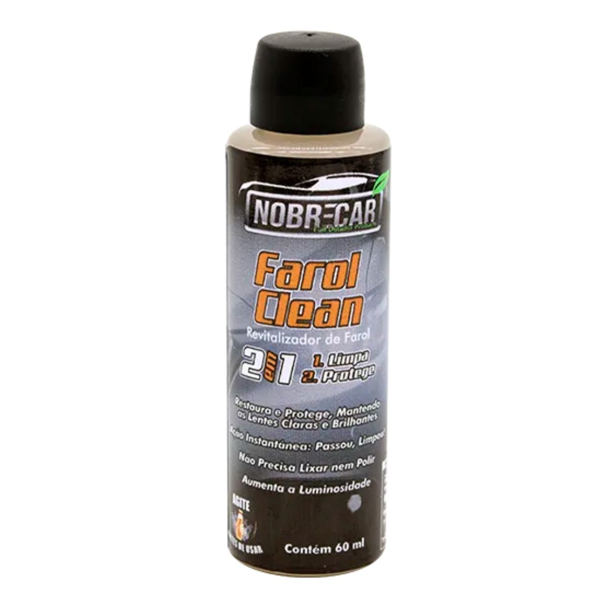 FAROL CLEAN 2 EM 1- REVITALIZADOR DE FAROL 60ML NOBRE CAR