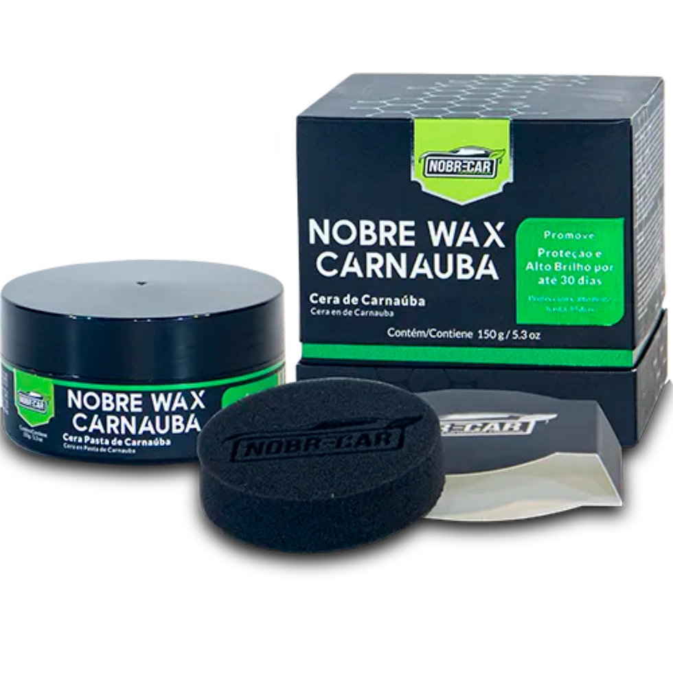 NOBRE WAX CARNAUBA- CEARA AUTOMOTIVA CARNAUBA 150G NOBRE CAR