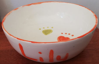 Dog Bowl, Ceramic Pet Bowl