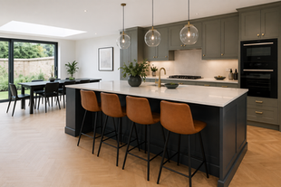 Bespoke kitchen in a Harrogate family home