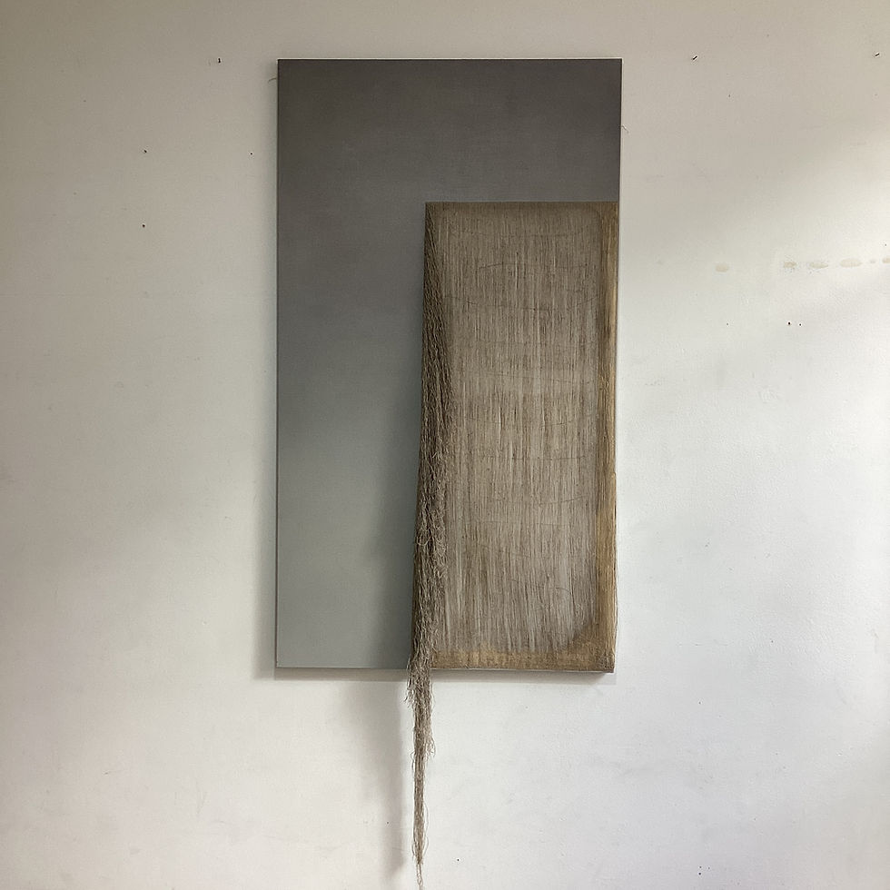 Reversos, 2024, oil on linen
