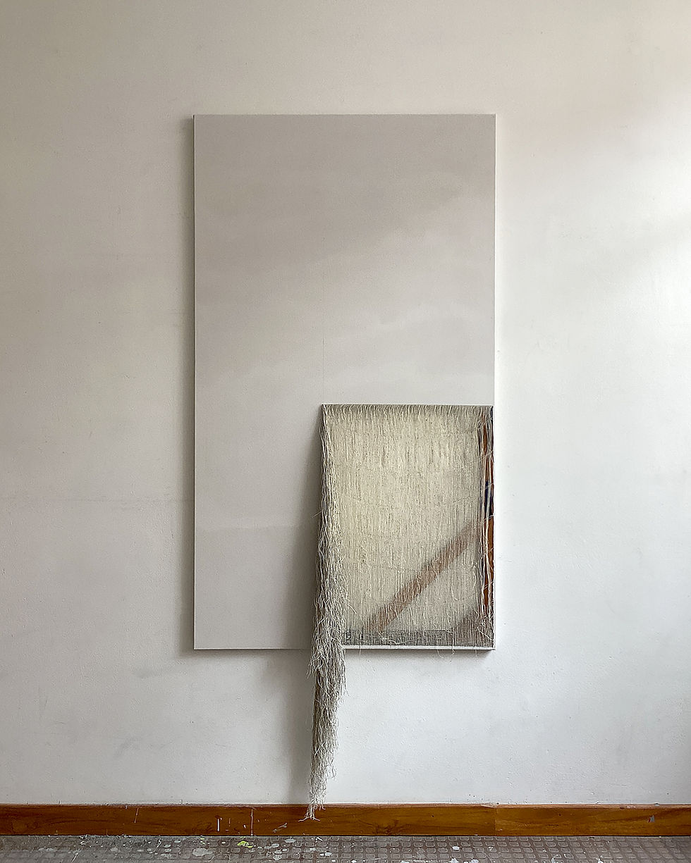 Reversos 2, 2024, oil on canvas