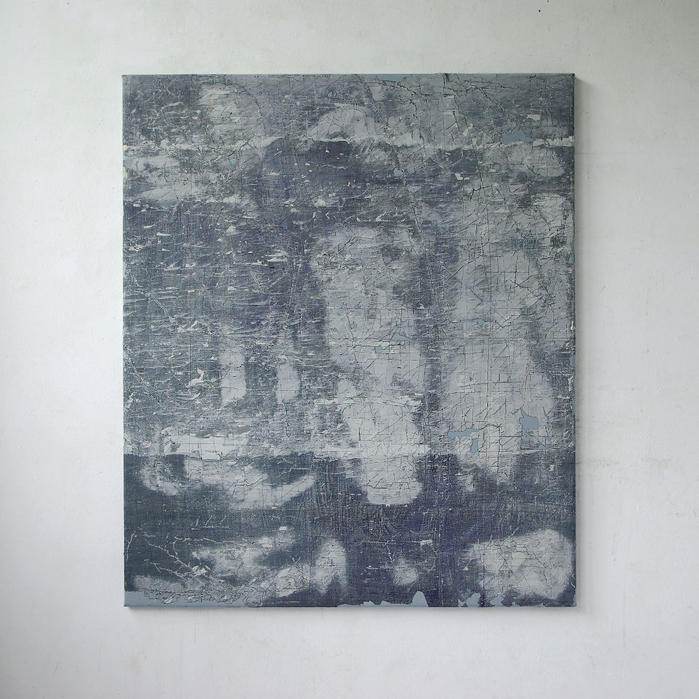 Untitled, 2020, mixed media on canvas