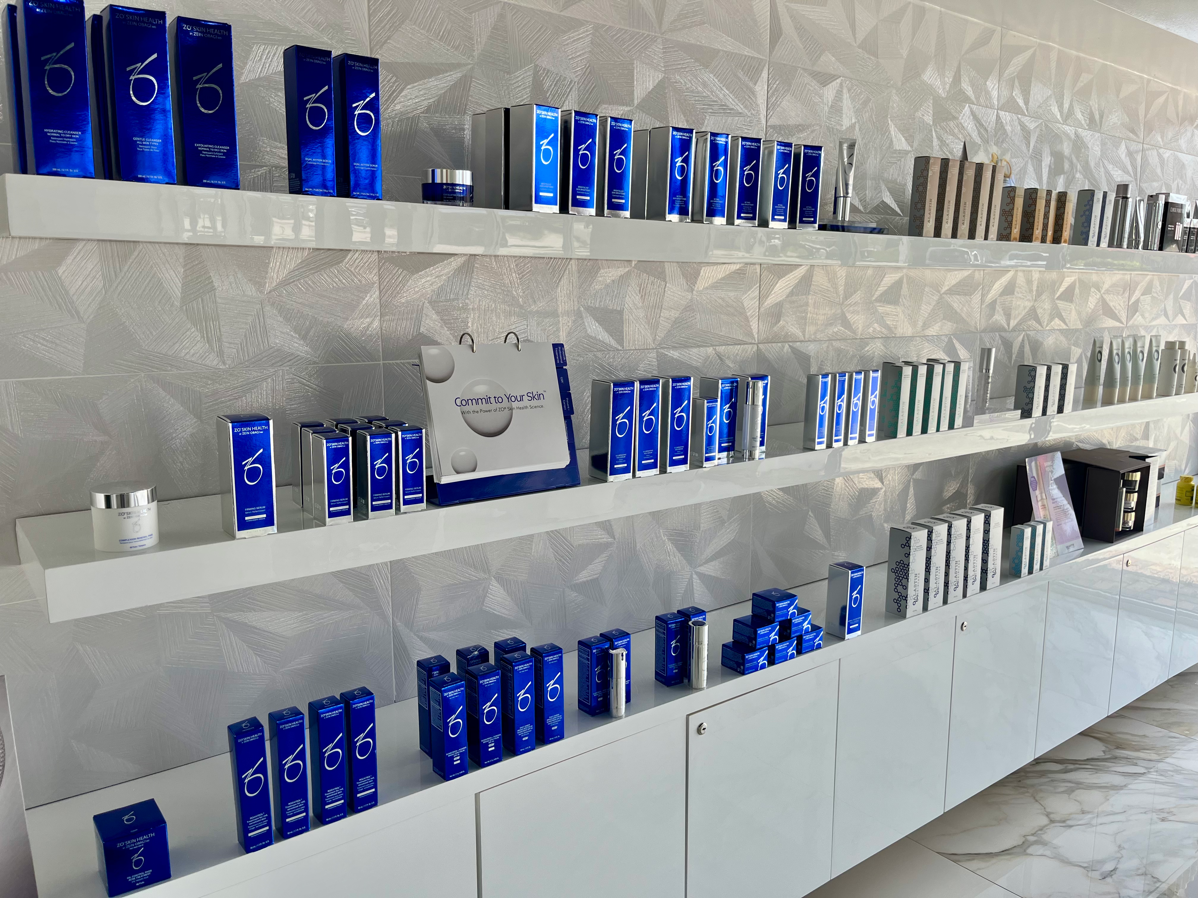 Medical-grade skincare products available at Palm Beach Advanced Aesthetics