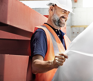 Construction Worker Smiling