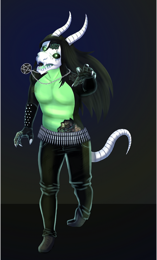 Nekrose character art by MooMooCreamy