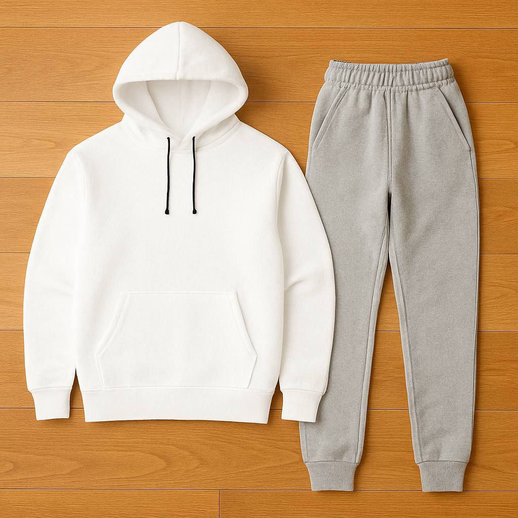 Спортивний костюм з сірими джогерами