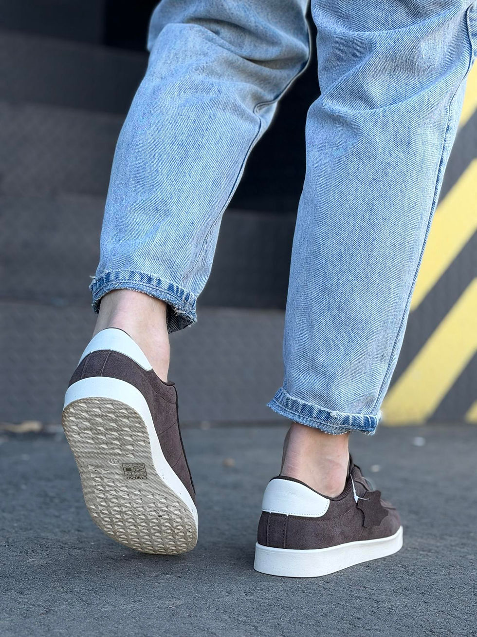 Прев'ю: Кеди чоловічі замшеві шоколад 324