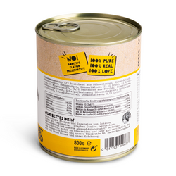 Rückseite Dose 800g Mahlzeit