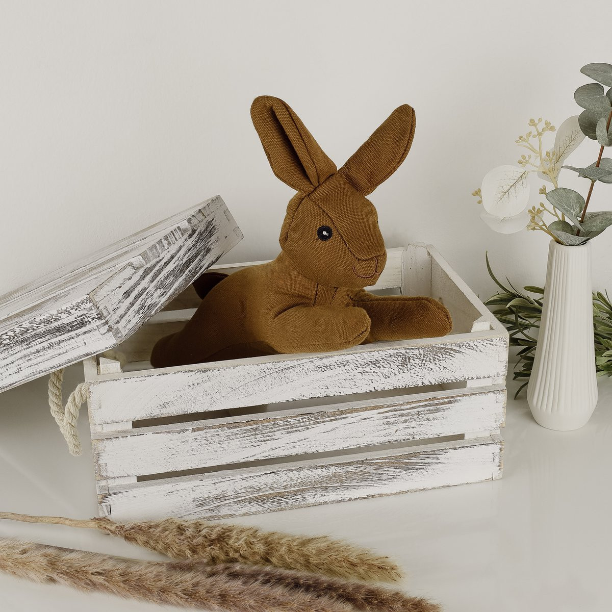 ne&no® | Hundespielzeug Hase | Hundespielzeug aus Segeltuch