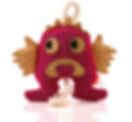 Minifeet Monster Hundespielzeug in Pink