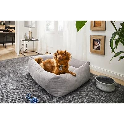 LABONI | Hundebett | Hundesofa Tudor | Grau | verschiedenen Größen