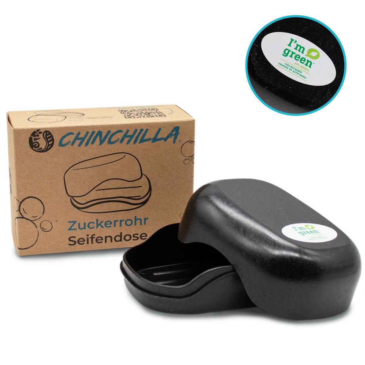 CHINCHILLA Zuckerrohr Seifendose