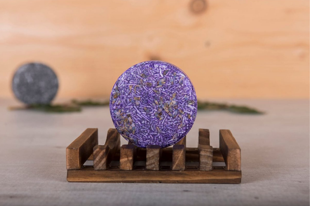 Festes Shamoo mit Unterlage