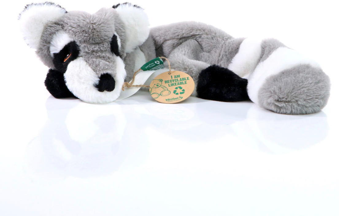 Minifeet | Hundespielzeug Waschbär aus 100 % recyceltem Material