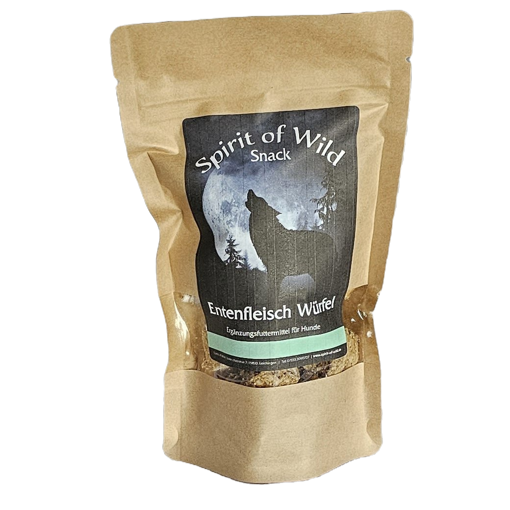 Spirit of Wild | Hunde Leckerli | Ente | 100 g