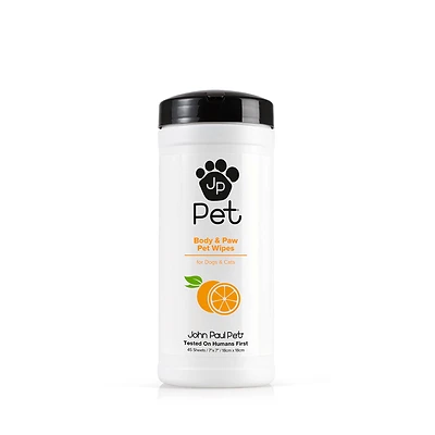 John Paul Pet® Full Body & Paw Bath Wipes | Hundepflegetücher