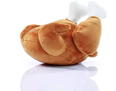 MiniFeet® Hundespielzeug Brathähnchen | Knsiterspielzeug Hund