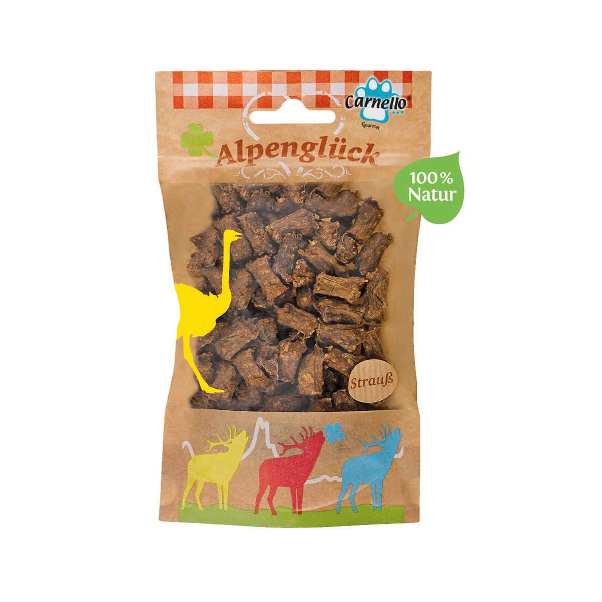 CARNELLO | Leckerli | Hundesnack Federleicht | Straußenfleisch
