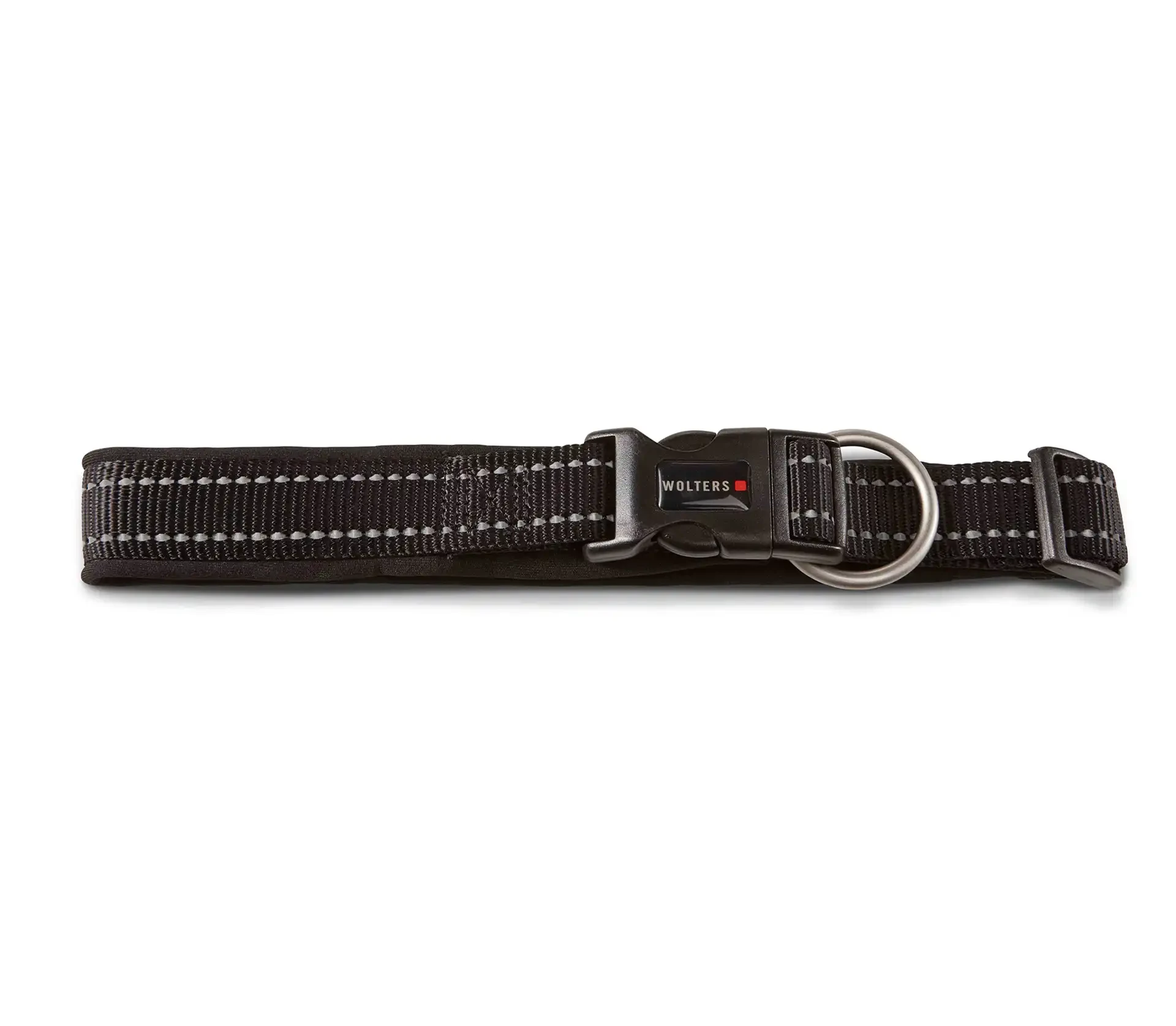 WOLTERS gespolstertes Hundehalsband Soft & Safe in Schwarz
