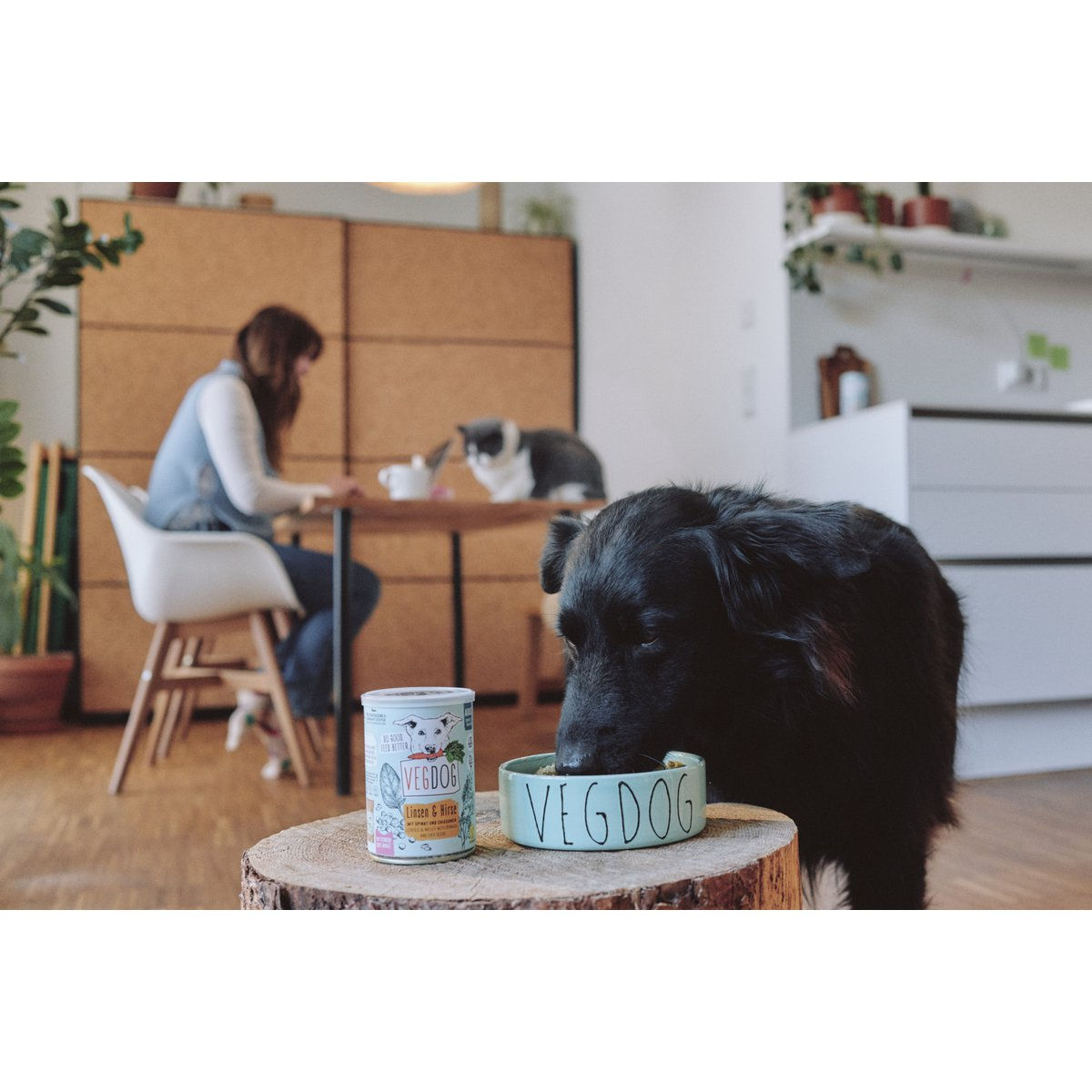 VEGDOG Linsen & Hirse | 6 x 800 g