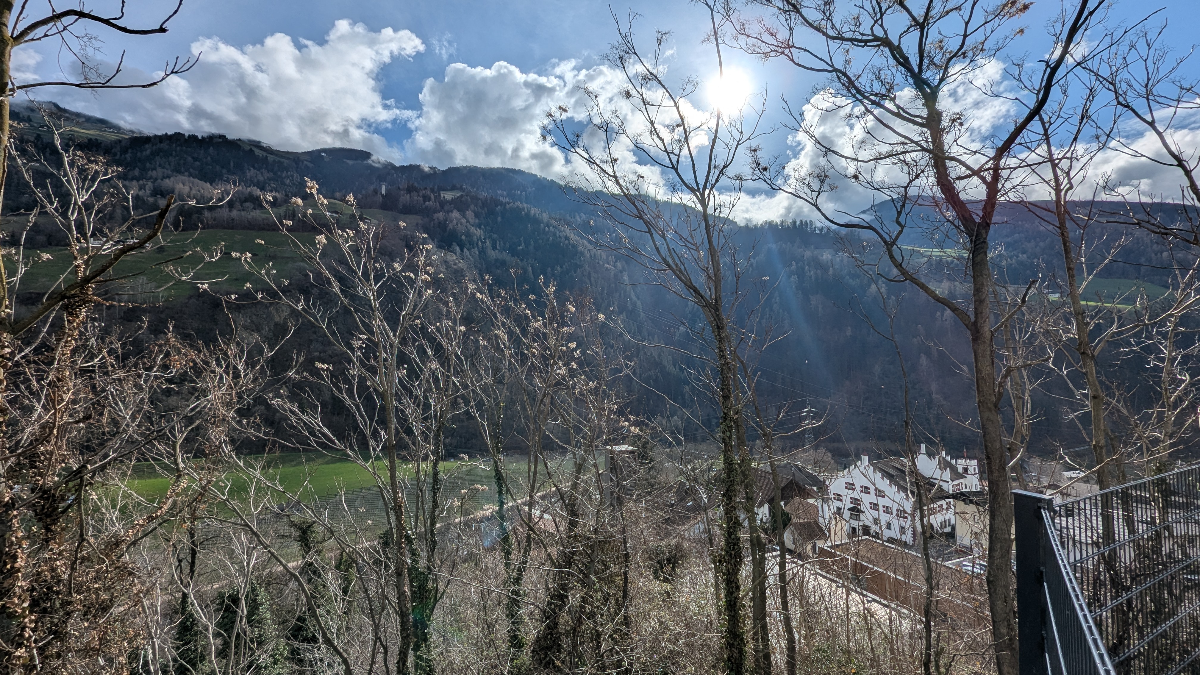 Ausblick Panoramaresidence Saltauser Hof