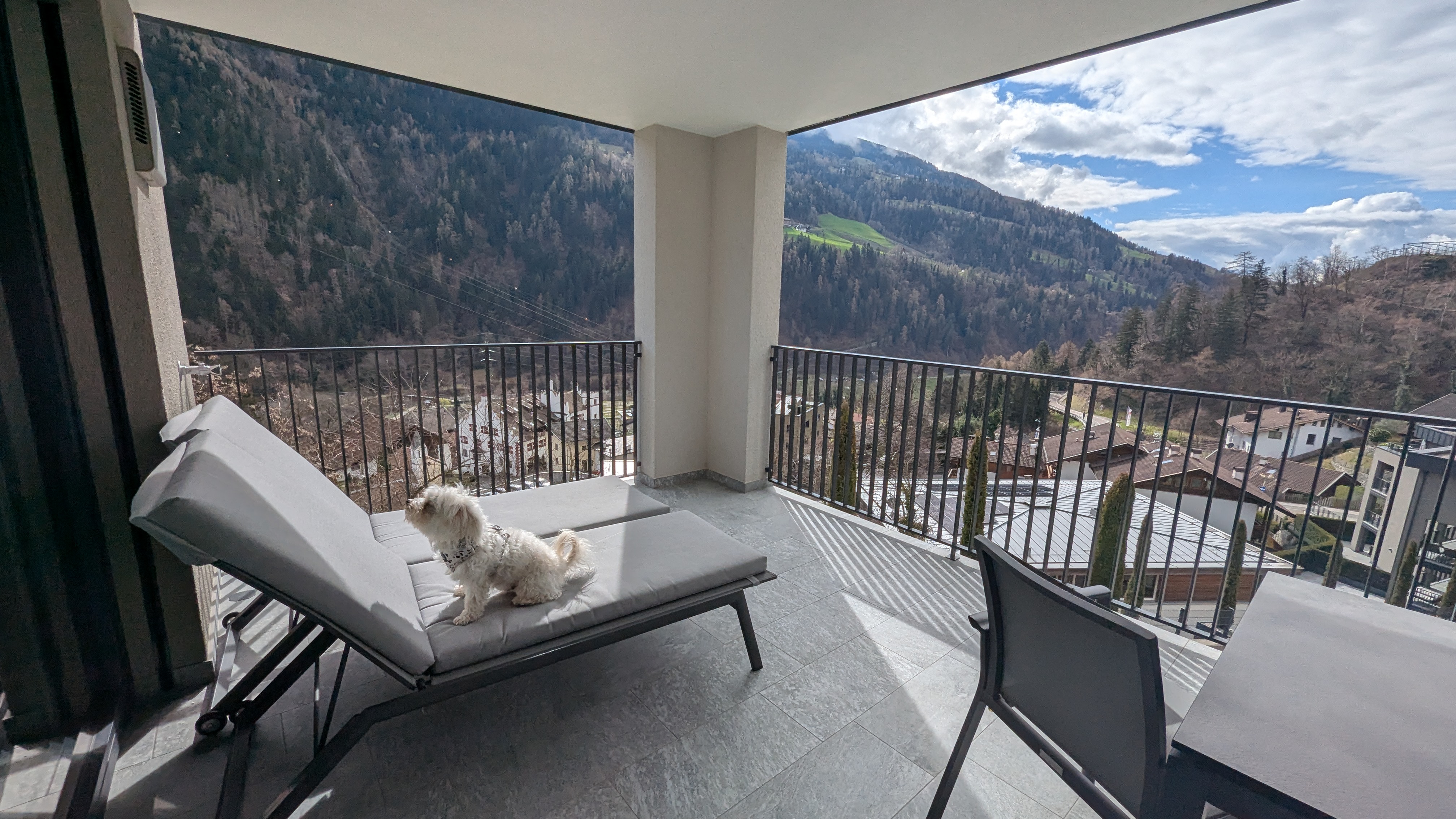 Ausblick Panoramaresidence Saltauser Hof