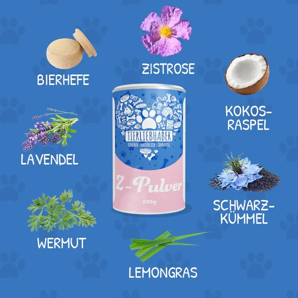 Inhaltsstoffe des Z Pulvers von Tierliebhaber