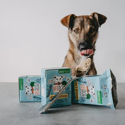 VEGDOG Erbsen & Haferflocken | 6 x 200 g