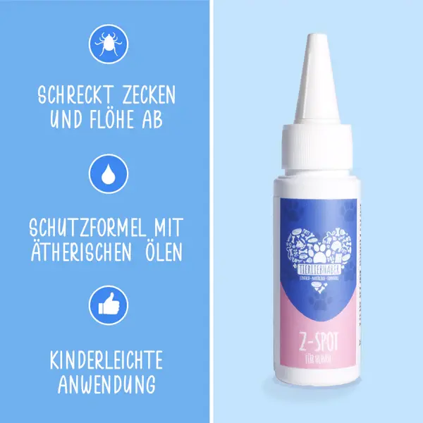 Benefits des Z Spot Zeckenschutzmittel von Tierliebhaber