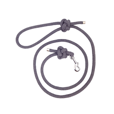 Cooper & Quint | Hundeleine | Cotton Diamond Hundeleine | Grau