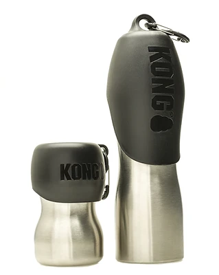 KONG Hundetrinkflasche rostfreier Edelstahl