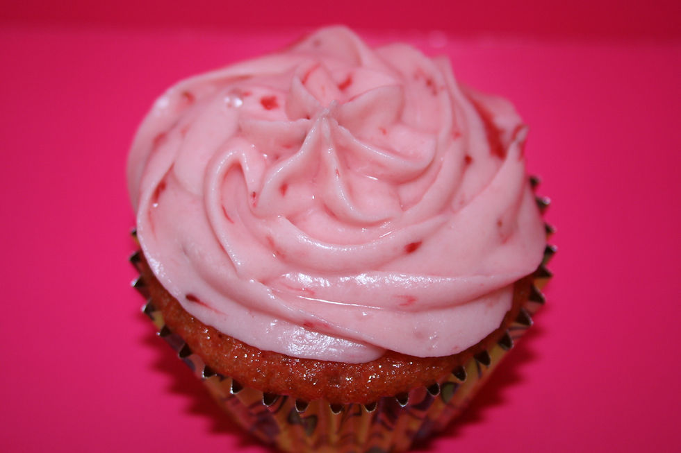 Strawberry cupcake