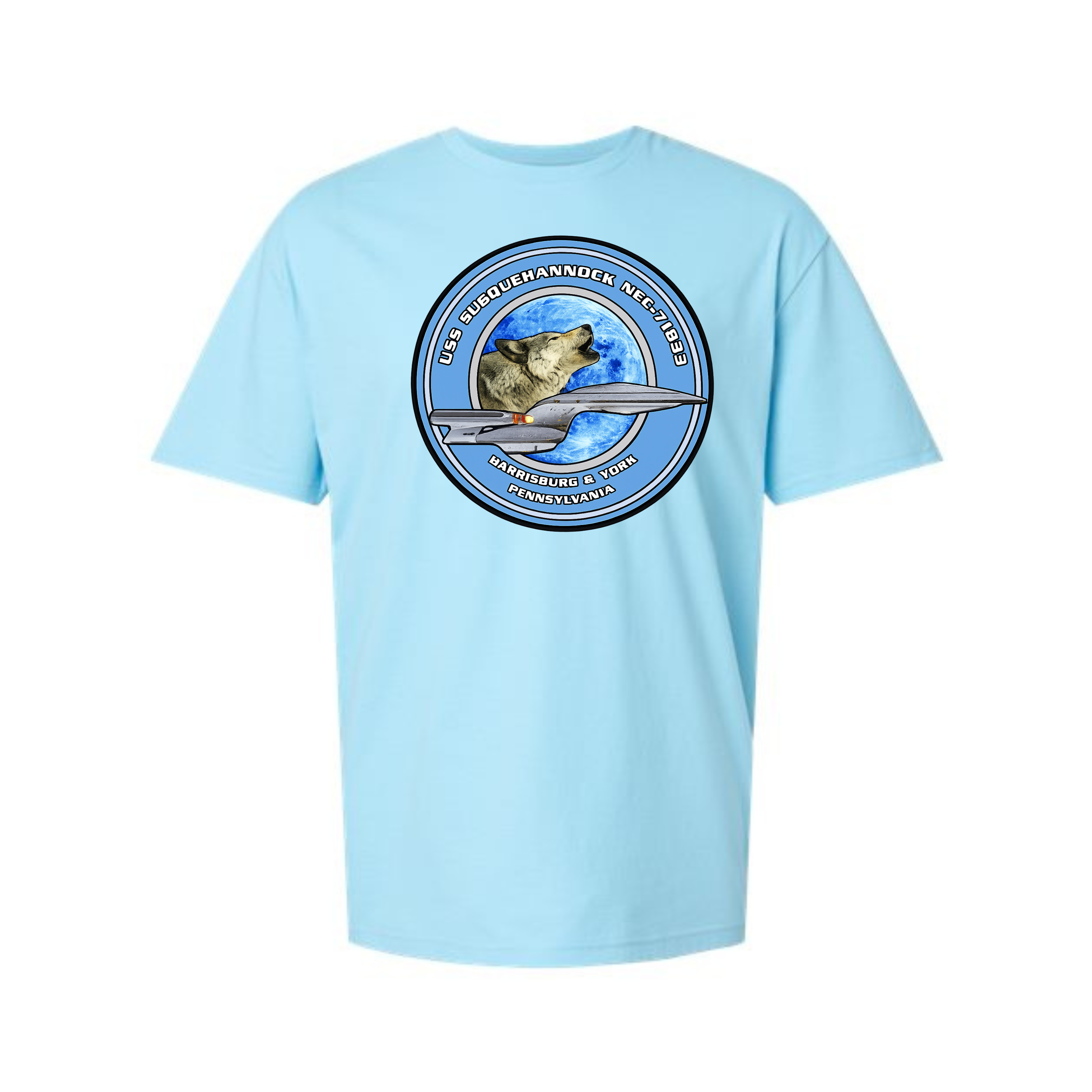 USS Susquehannock Printed Gildan Unisex Softstyle T-Shirt