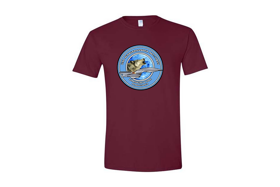 Thumbnail: USS Susquehannock Printed Unisex Softstyle T-Shirt