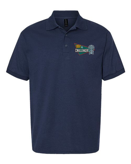 Thumbnail: Challenger Gildan 8800 Unisex DryBlend Polo Moisture-Wicking Shirt