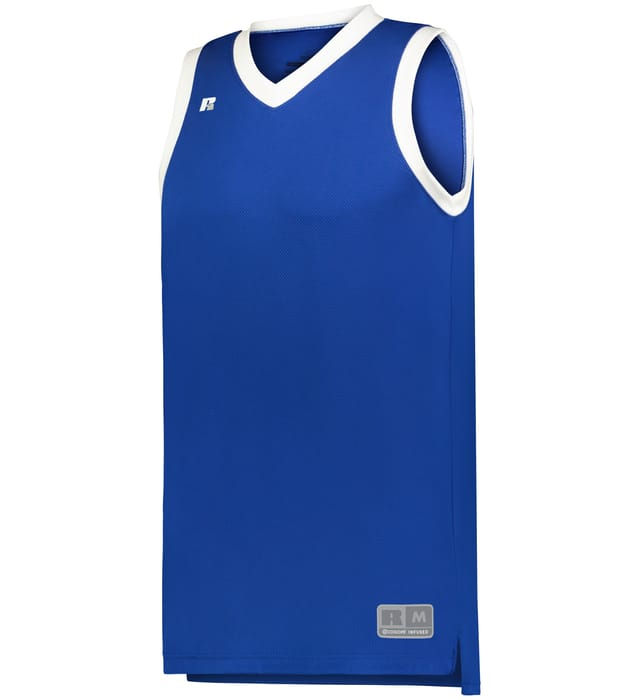 Thumbnail: Russell Youth Elite Basketball Jersey with Coolcore Cooling Technology