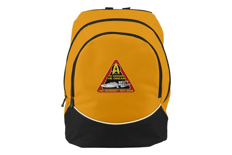 Thumbnail: USS Adamant Tri-Color Polyester Backpack