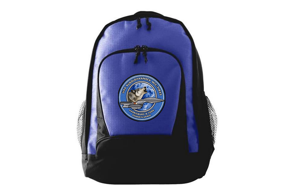 Thumbnail: USS Susquehannock Embroidered Ripstop Backpack