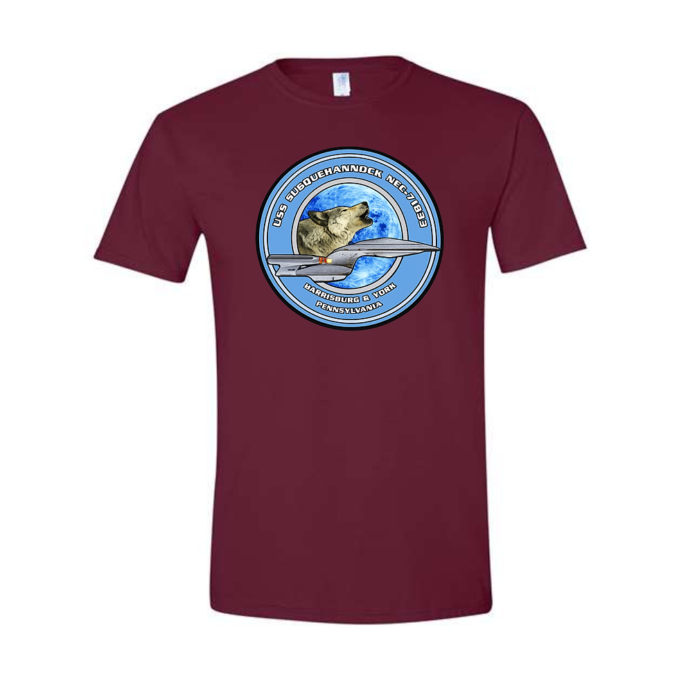Thumbnail: USS Susquehannock Printed Gildan Unisex Softstyle T-Shirt