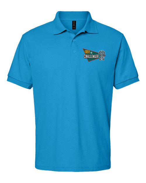 Thumbnail: Challenger Gildan 8800 Unisex DryBlend Polo Moisture-Wicking Shirt