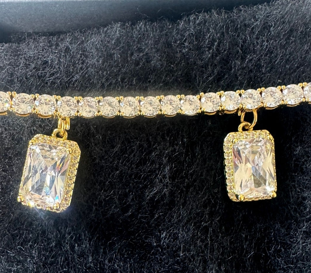 Gold Bling Anklet